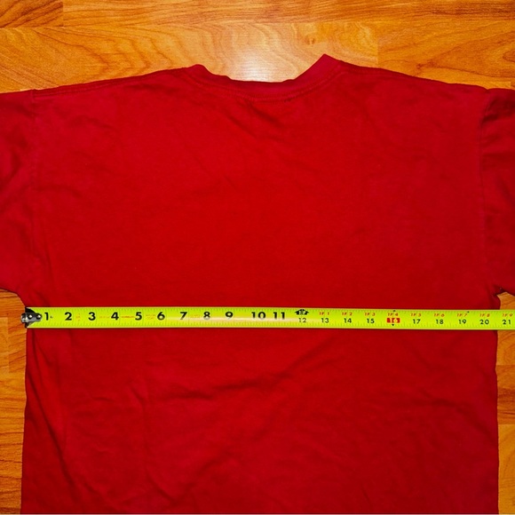 Rare Vintage Billabong T Shirt Red Graphic Print Tee Men’s Size Large Vtg Shirt - Picture 7 of 10